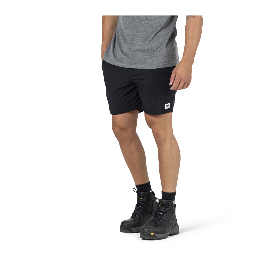 Caterpillar Men's Nylon Shorts Black CAT-52419